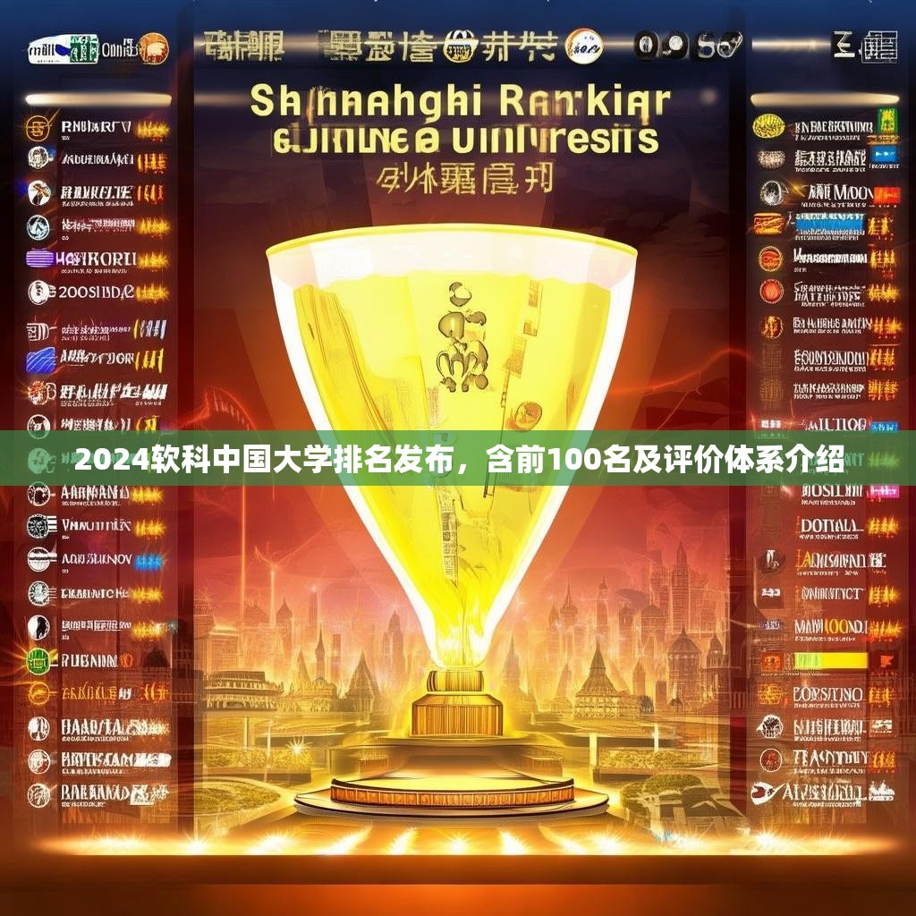 2024软科中国大学排名发布，含前100名及评价体系介绍