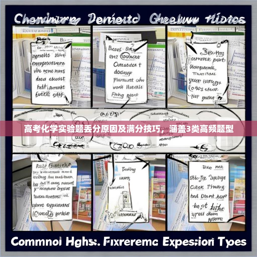 高考化学实验题丢分原因及满分技巧，涵盖3类高频题型