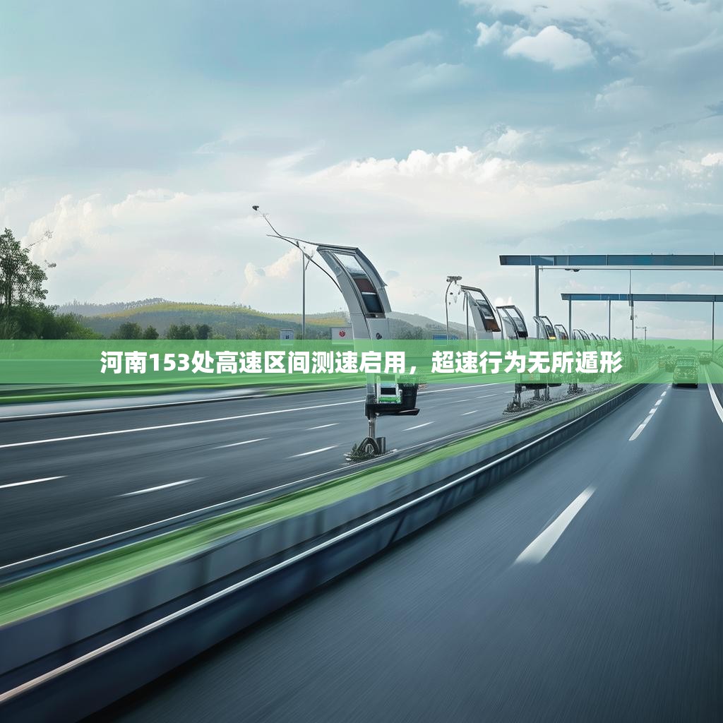 河南153处高速区间测速启用，超速行为无所遁形