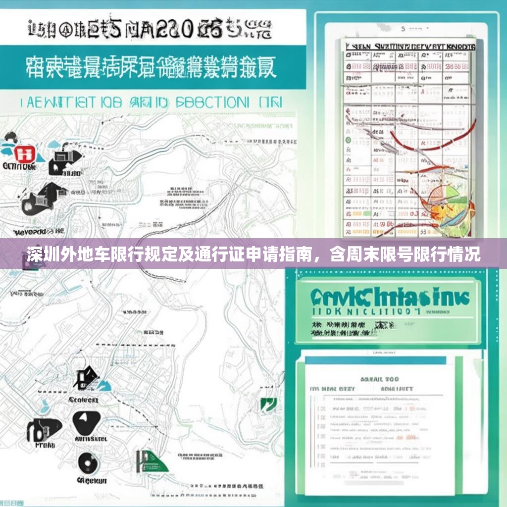 深圳外地车限行规定及通行证申请指南，含周末限号限行情况