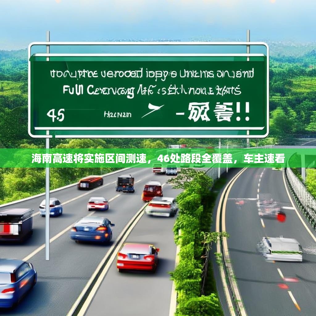 海南高速将实施区间测速，46处路段全覆盖，车主速看