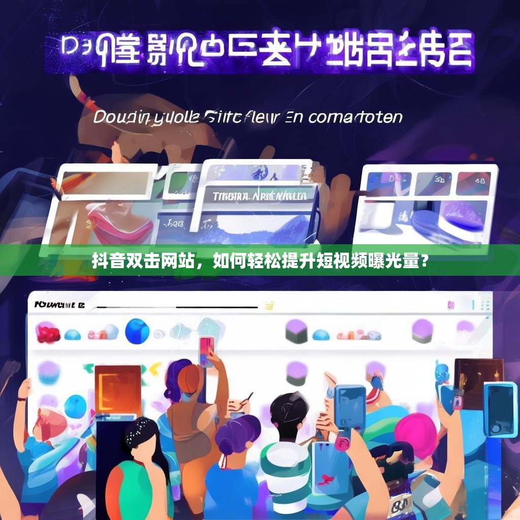 抖音双击网站,如何轻松提升短视频曝光量?