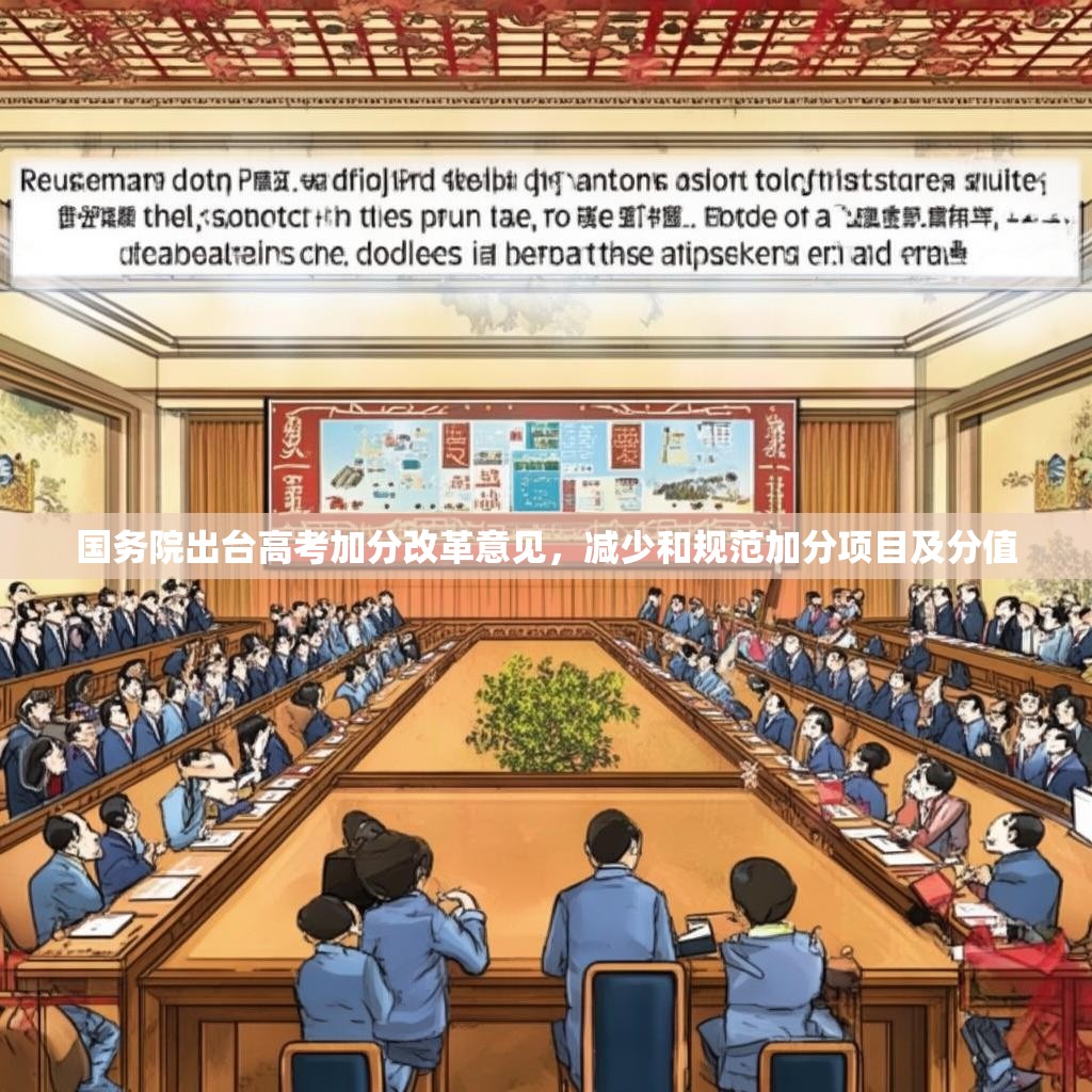 国务院出台高考加分改革意见,减少和规范加分项目及分值