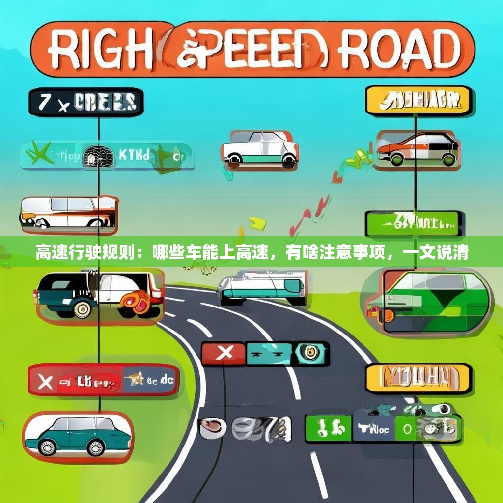 高速行驶规则：哪些车能上高速，有啥注意事项，一文说清