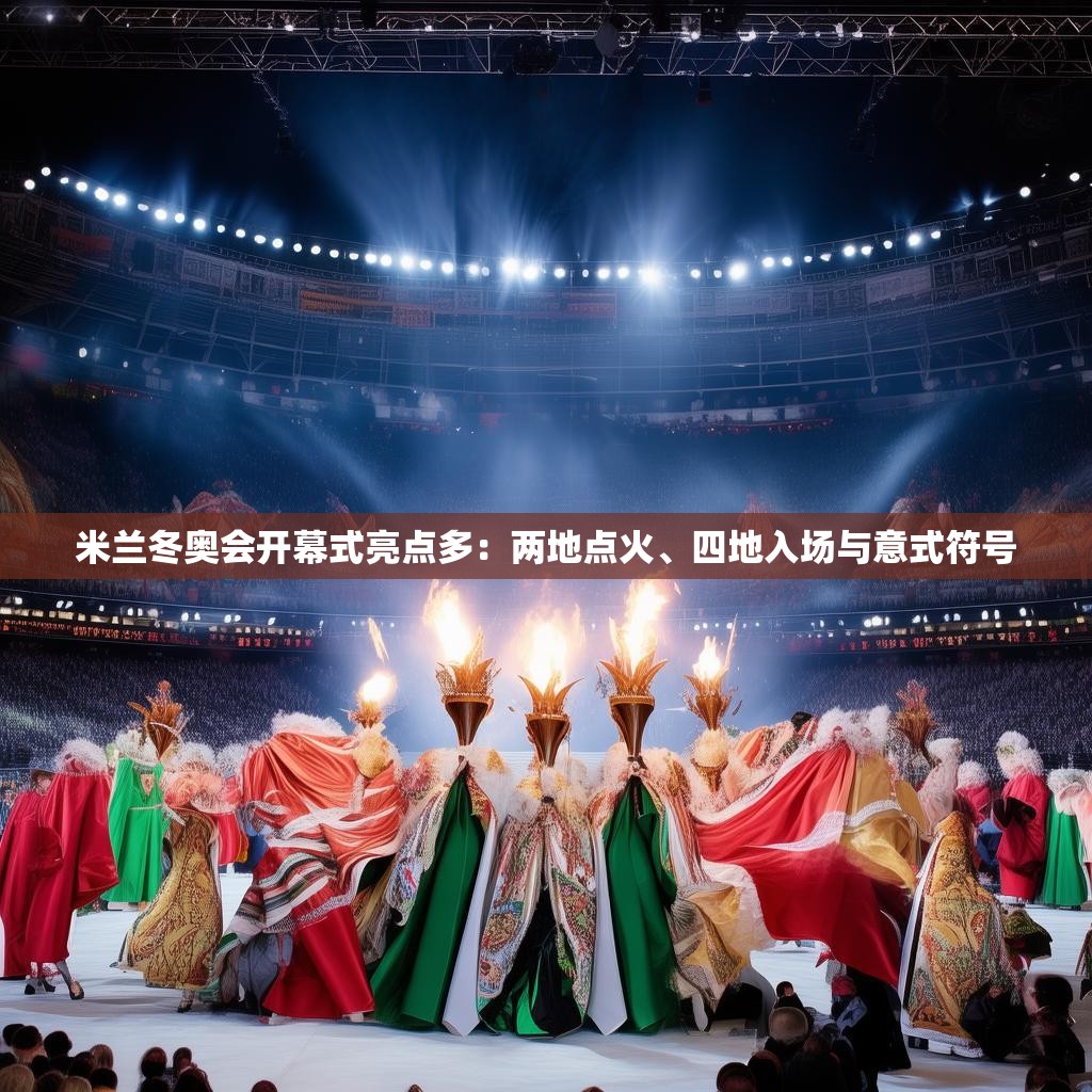 米兰冬奥会开幕式亮点多：两地点火、四地入场与意式符号