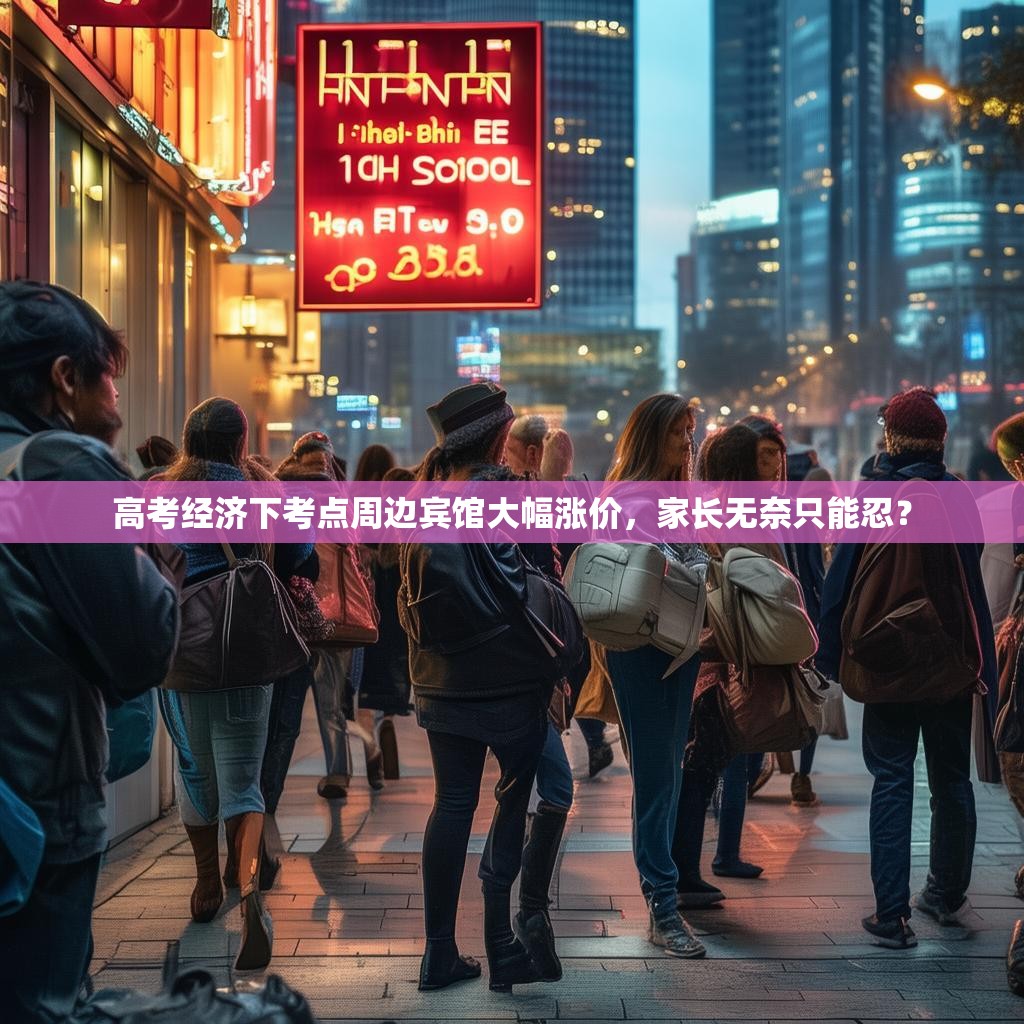 高考经济下考点周边宾馆大幅涨价，家长无奈只能忍？