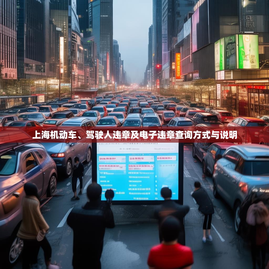 上海机动车、驾驶人违章及电子违章查询方式与说明