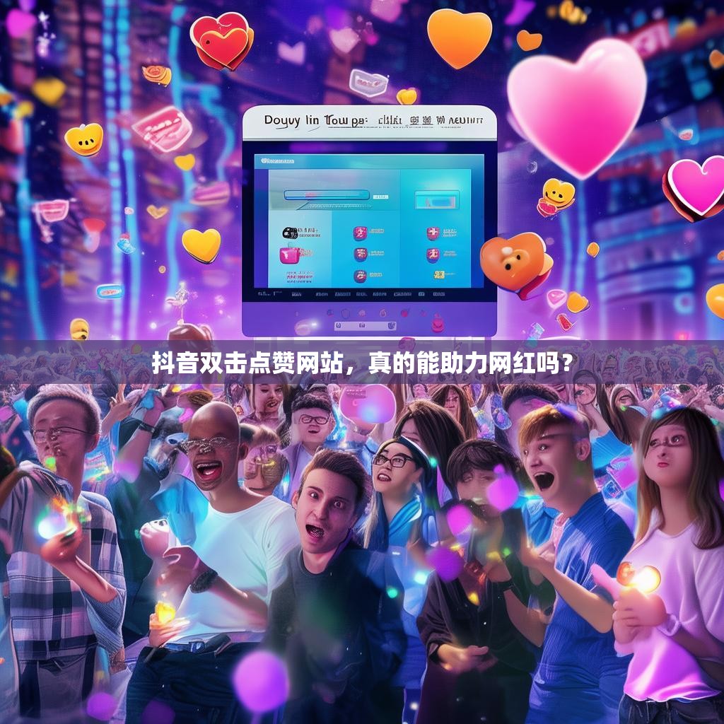 抖音双击点赞网站,真的能助力网红吗?