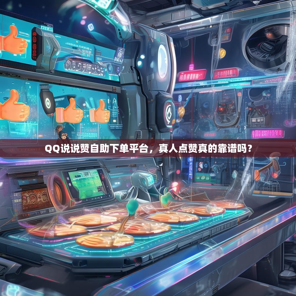 QQ说说赞自助下单平台,真人点赞真的靠谱吗?