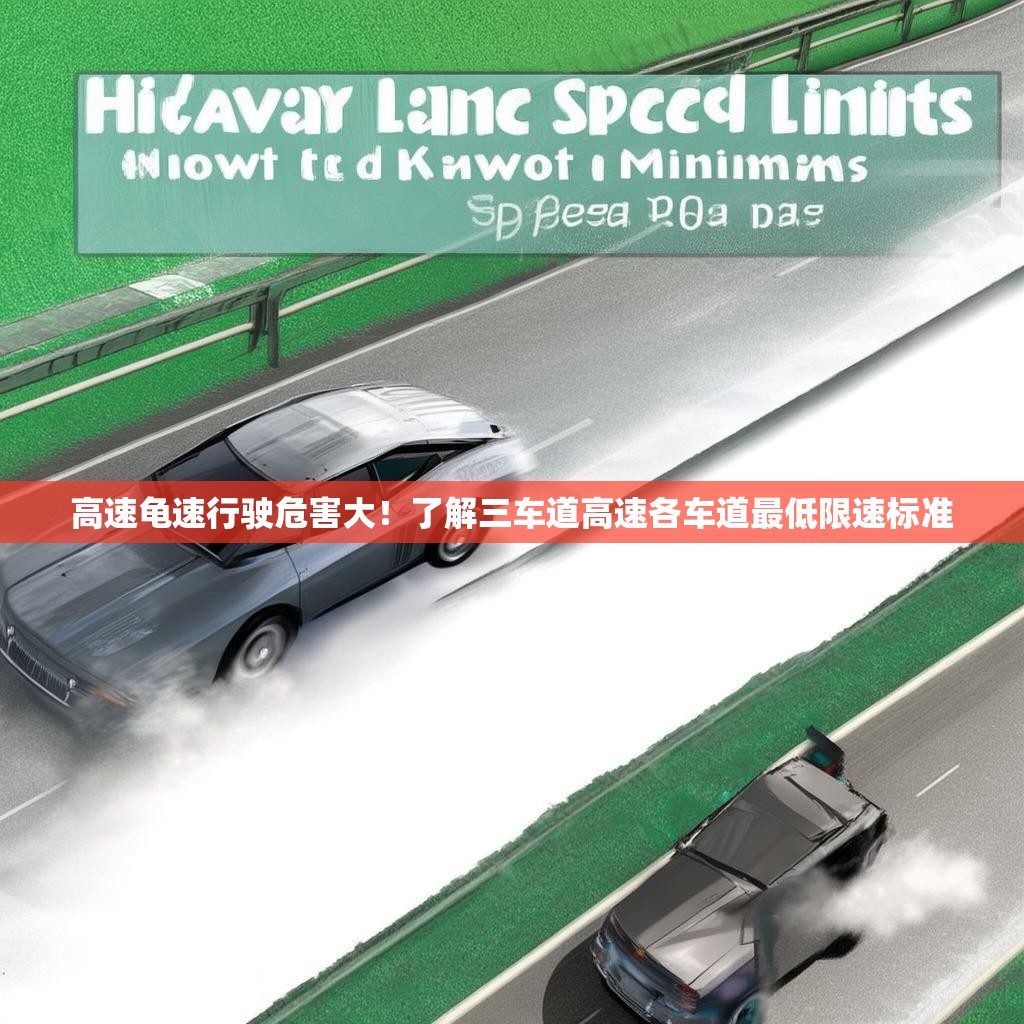 高速龟速行驶危害大！了解三车道高速各车道最低限速标准