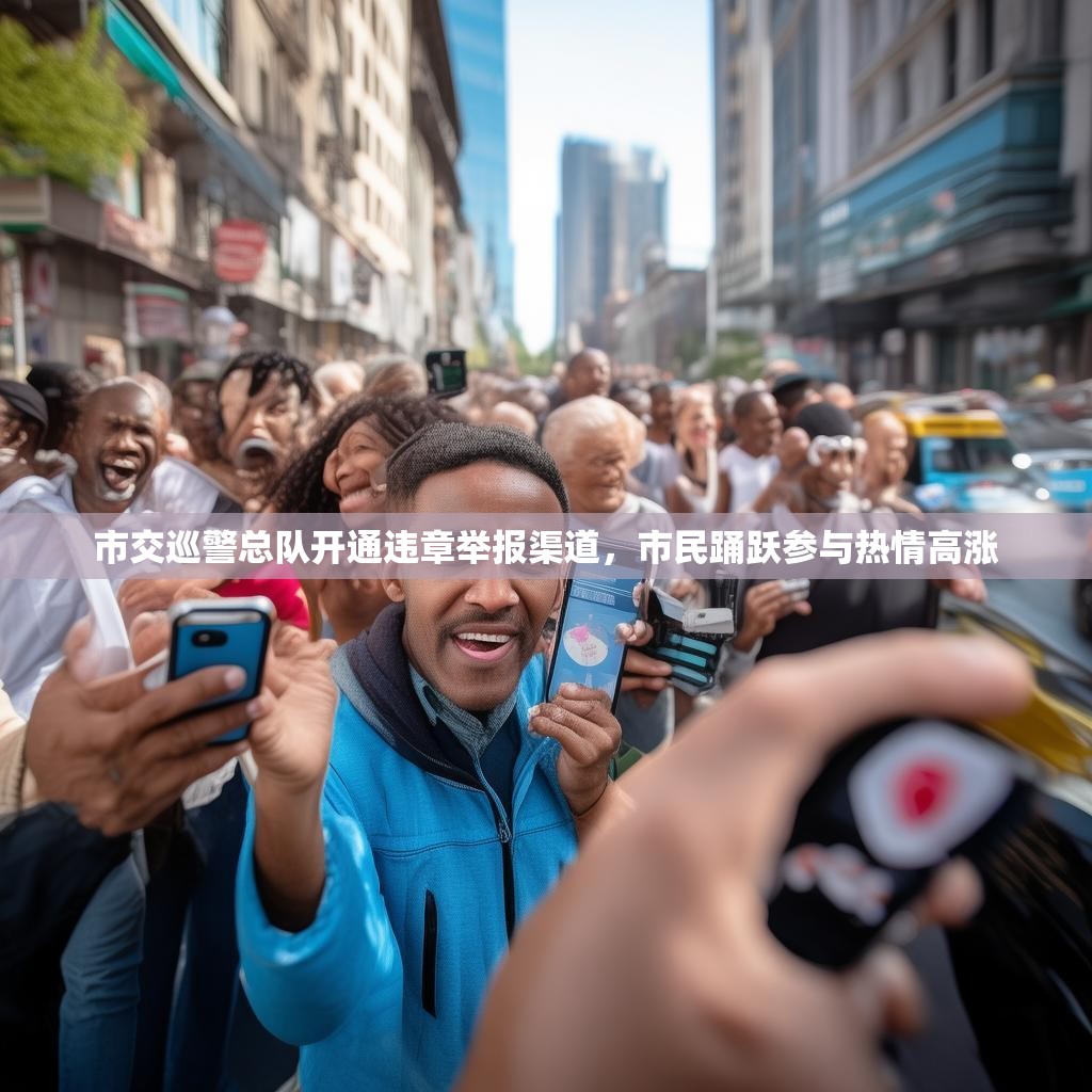 市交巡警总队开通违章举报渠道,市民踊跃参与热情高涨