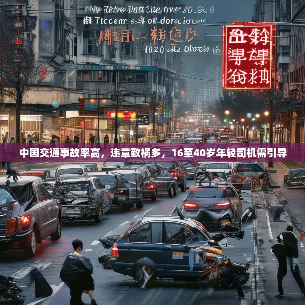 中国交通事故率高，违章致祸多，16至40岁年轻司机需引导