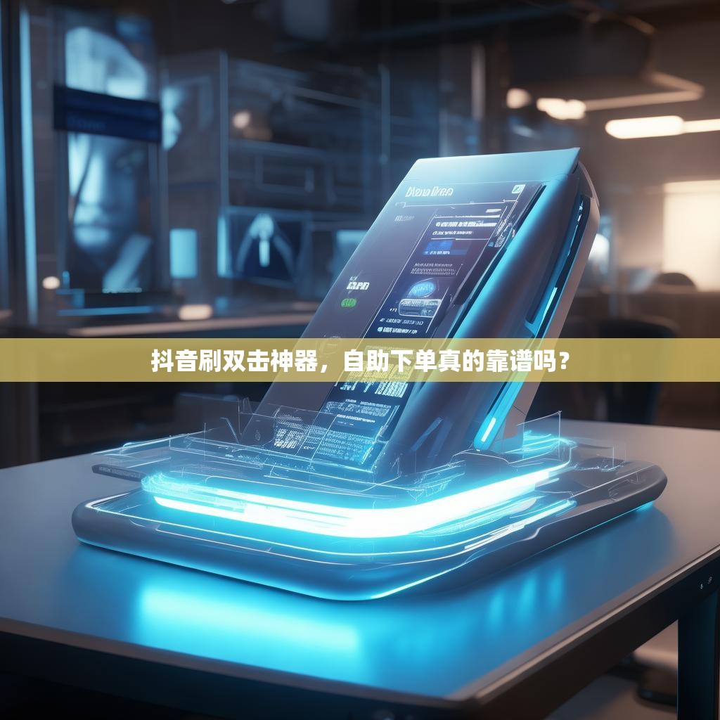 抖音刷双击神器,自助下单真的靠谱吗?