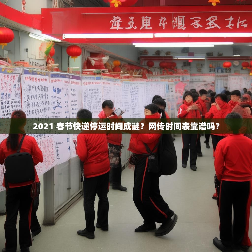 2021 春节快递停运时间成谜？网传时间表靠谱吗？