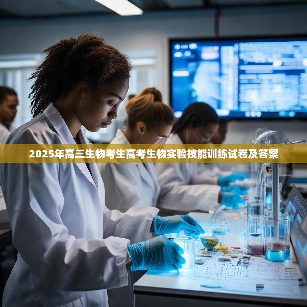 2025年高三生物考生高考生物实验技能训练试卷及答案
