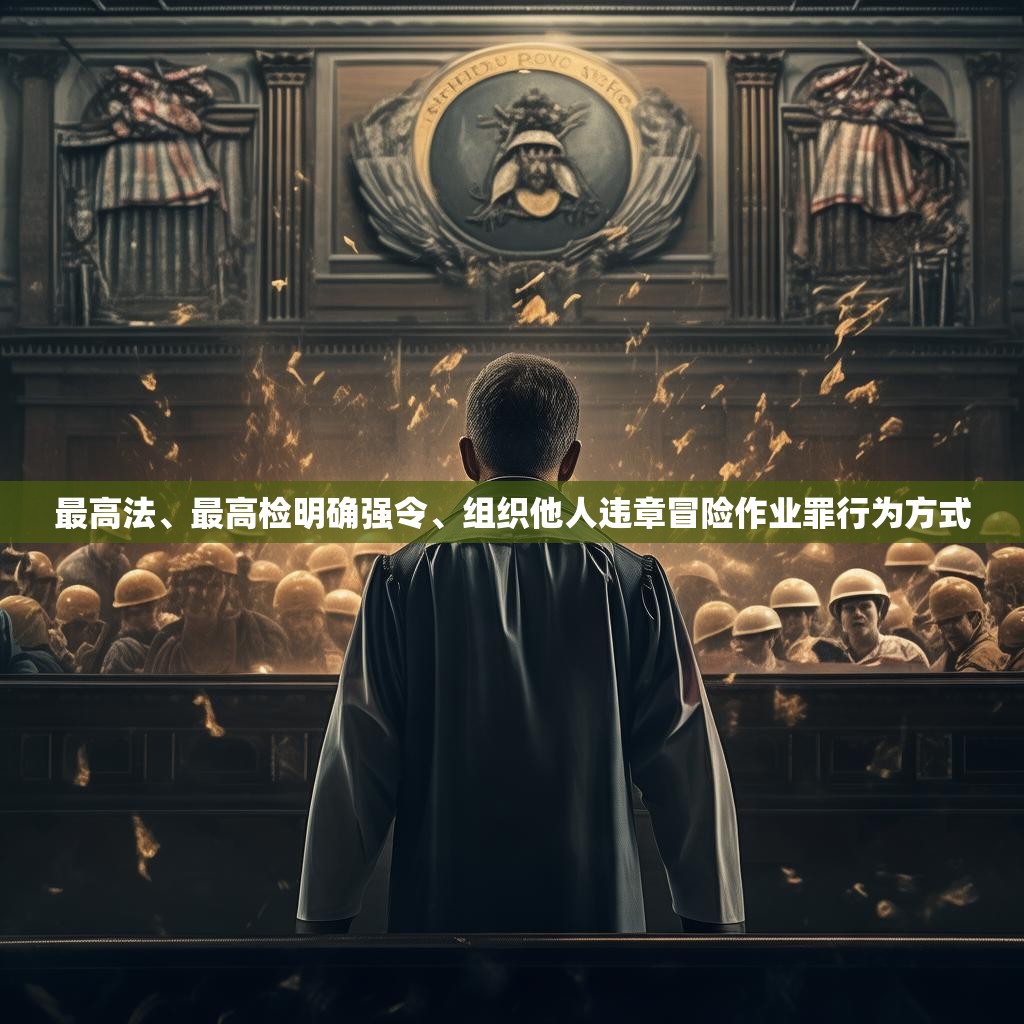 最高法、最高检明确强令、组织他人违章冒险作业罪行为方式