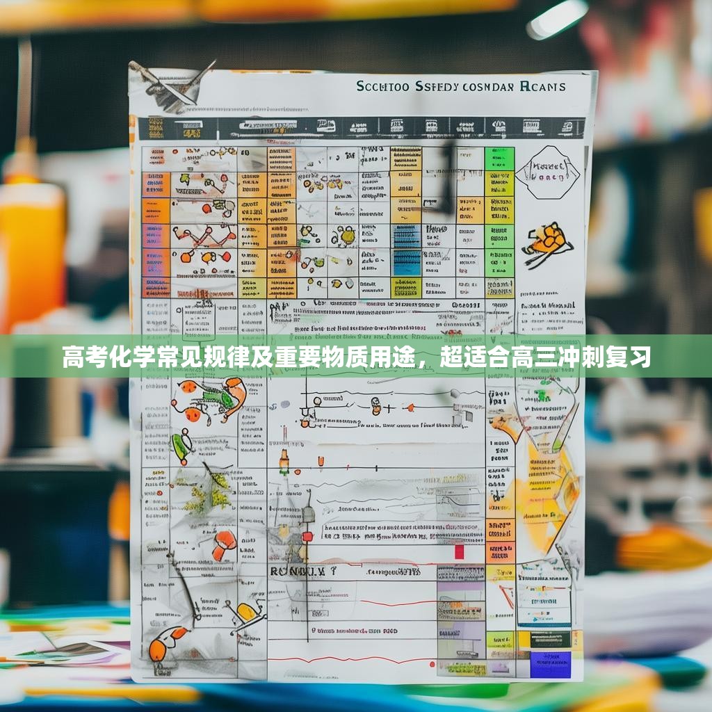 高考化学常见规律及重要物质用途,超适合高三冲刺复习