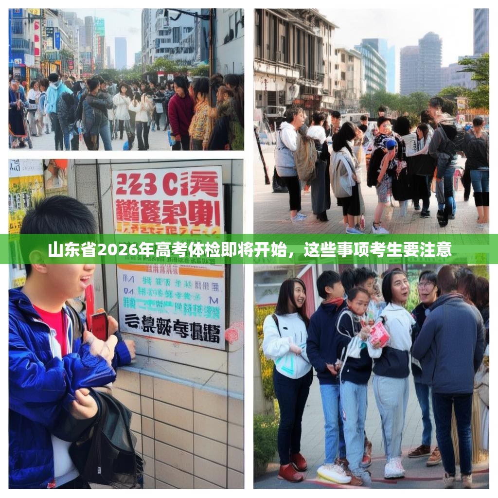 山东省2026年高考体检即将开始，这些事项考生要注意
