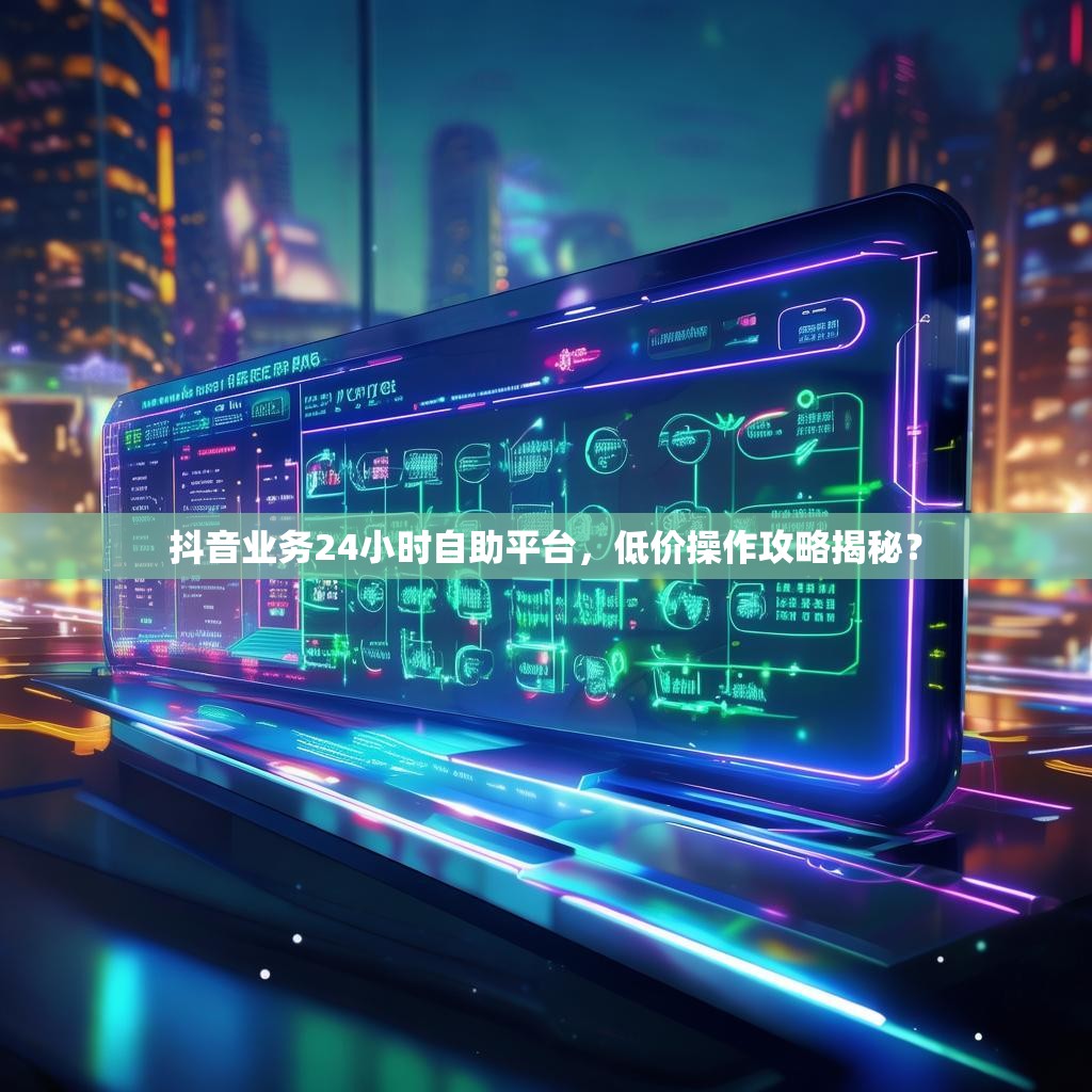 抖音业务24小时自助平台,低价操作攻略揭秘?