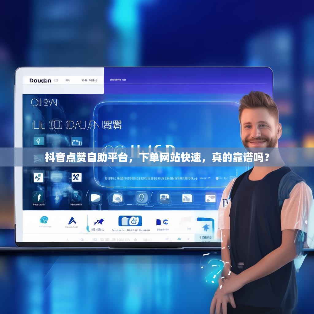 抖音点赞自助平台,下单网站快速,真的靠谱吗?