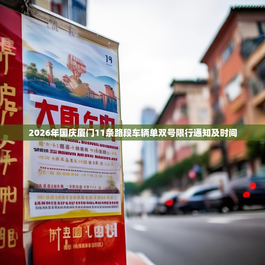 2026年国庆厦门11条路段车辆单双号限行通知及时间