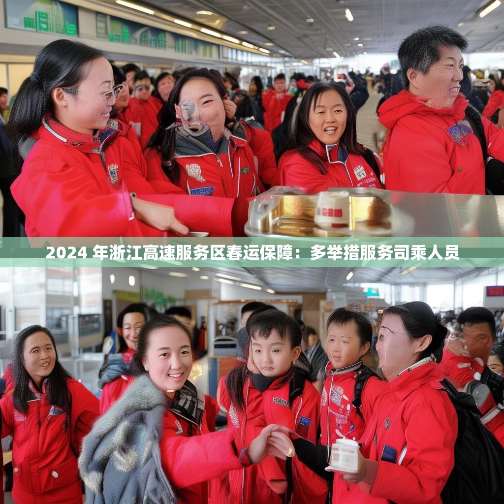 2024 年浙江高速服务区春运保障:多举措服务司乘人员