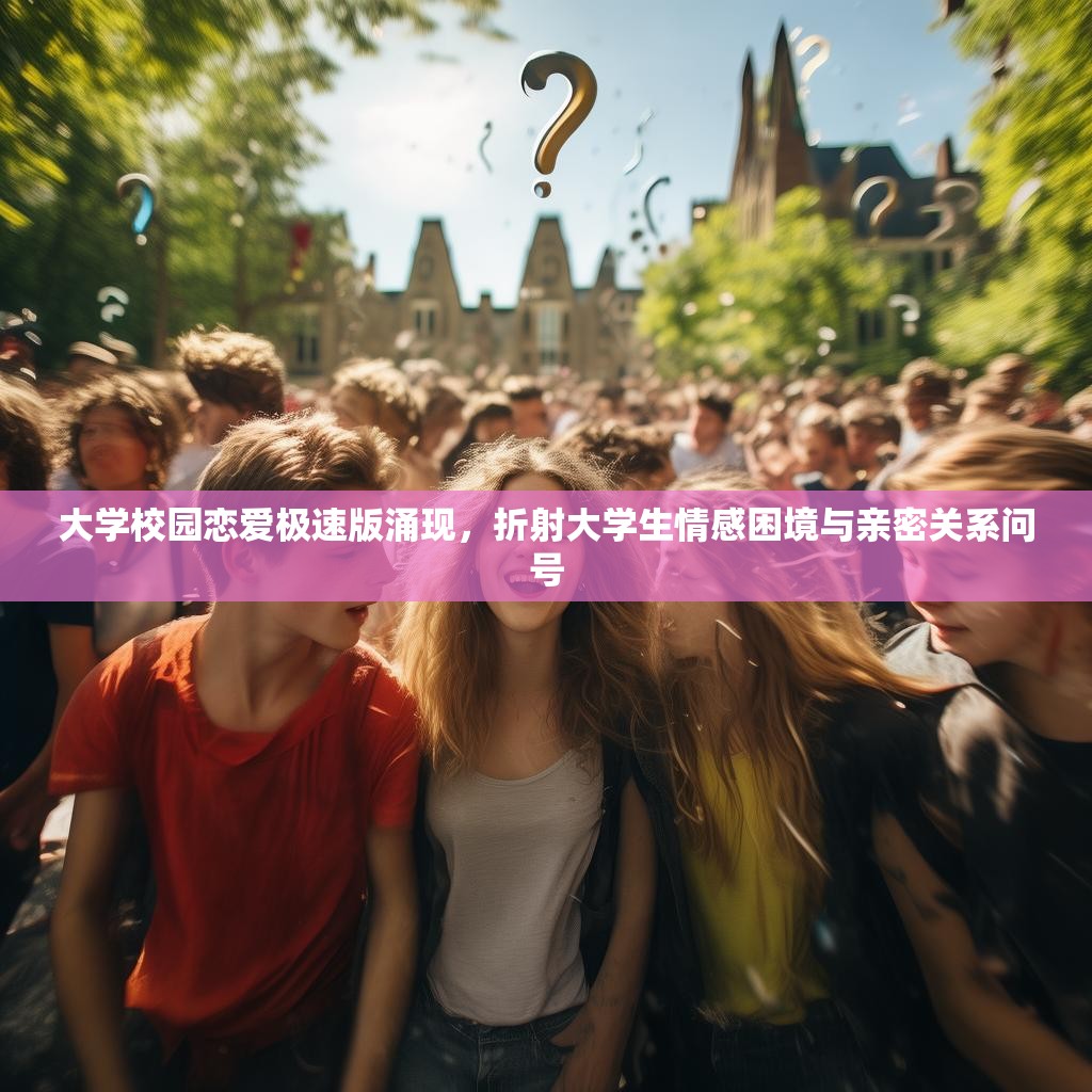 大学校园恋爱极速版涌现,折射大学生情感困境与亲密关系问号