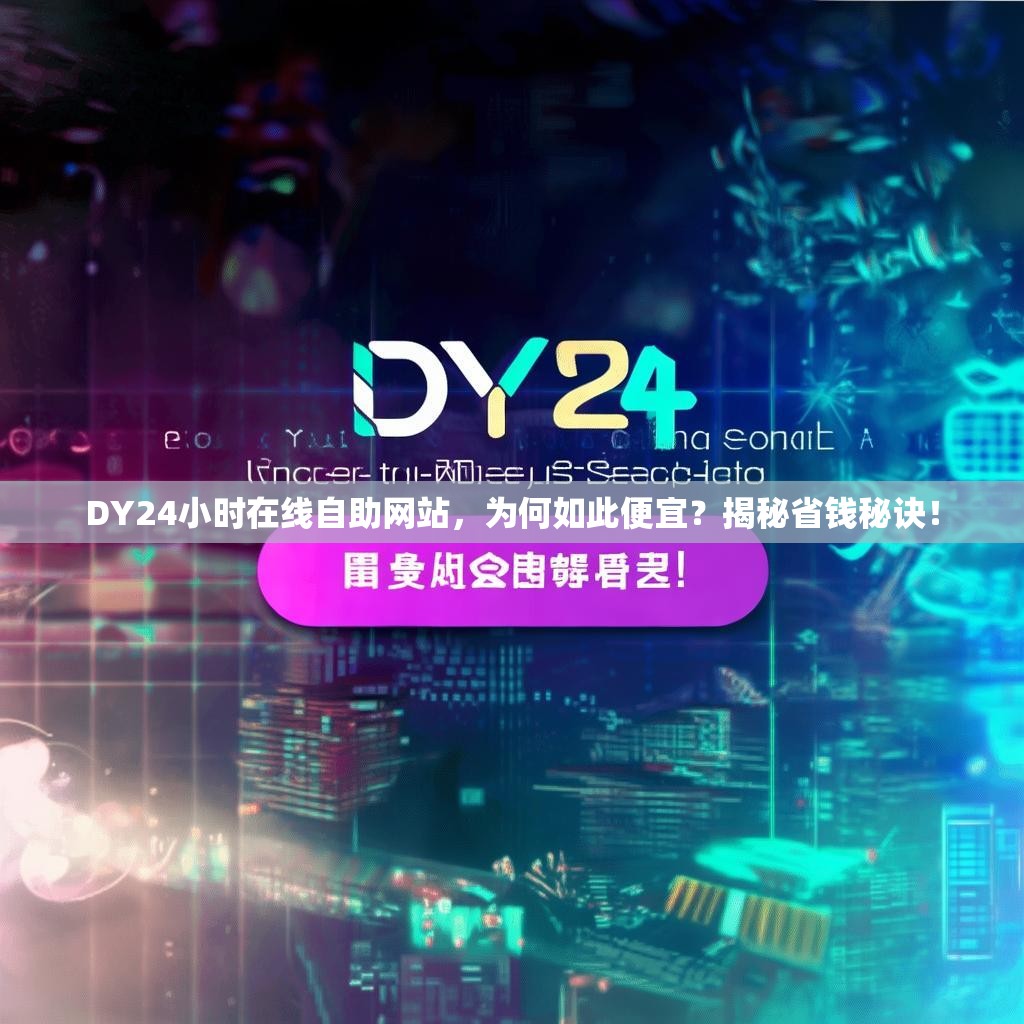 DY24小时在线自助网站,为何如此便宜?揭秘省钱秘诀!