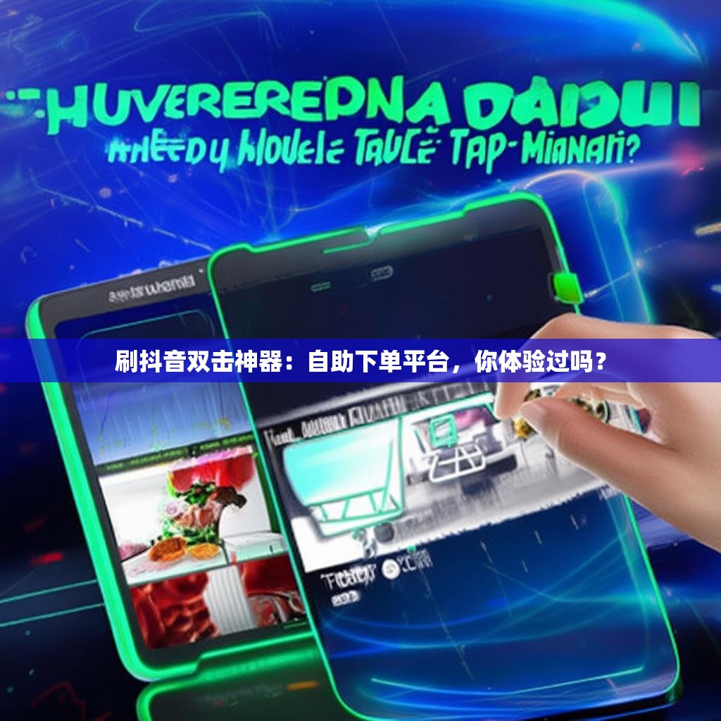 刷抖音双击神器:自助下单平台,你体验过吗?