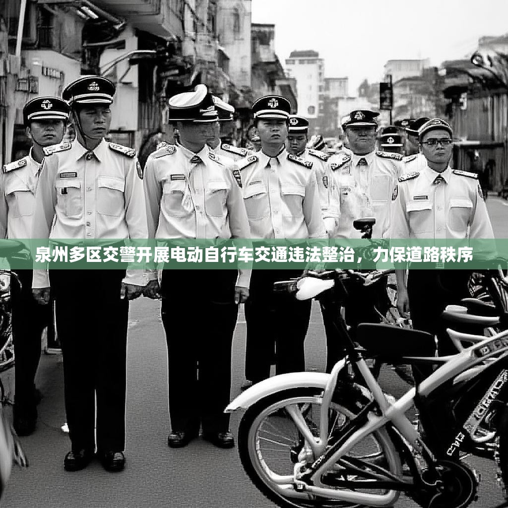 泉州多区交警开展电动自行车交通违法整治，力保道路秩序