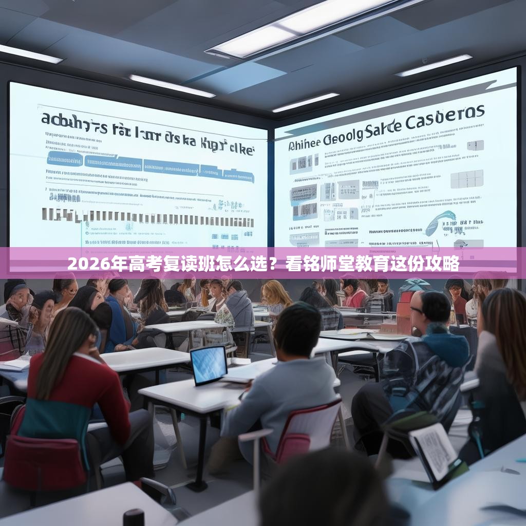 2026年高考复读班怎么选？看铭师堂教育这份攻略