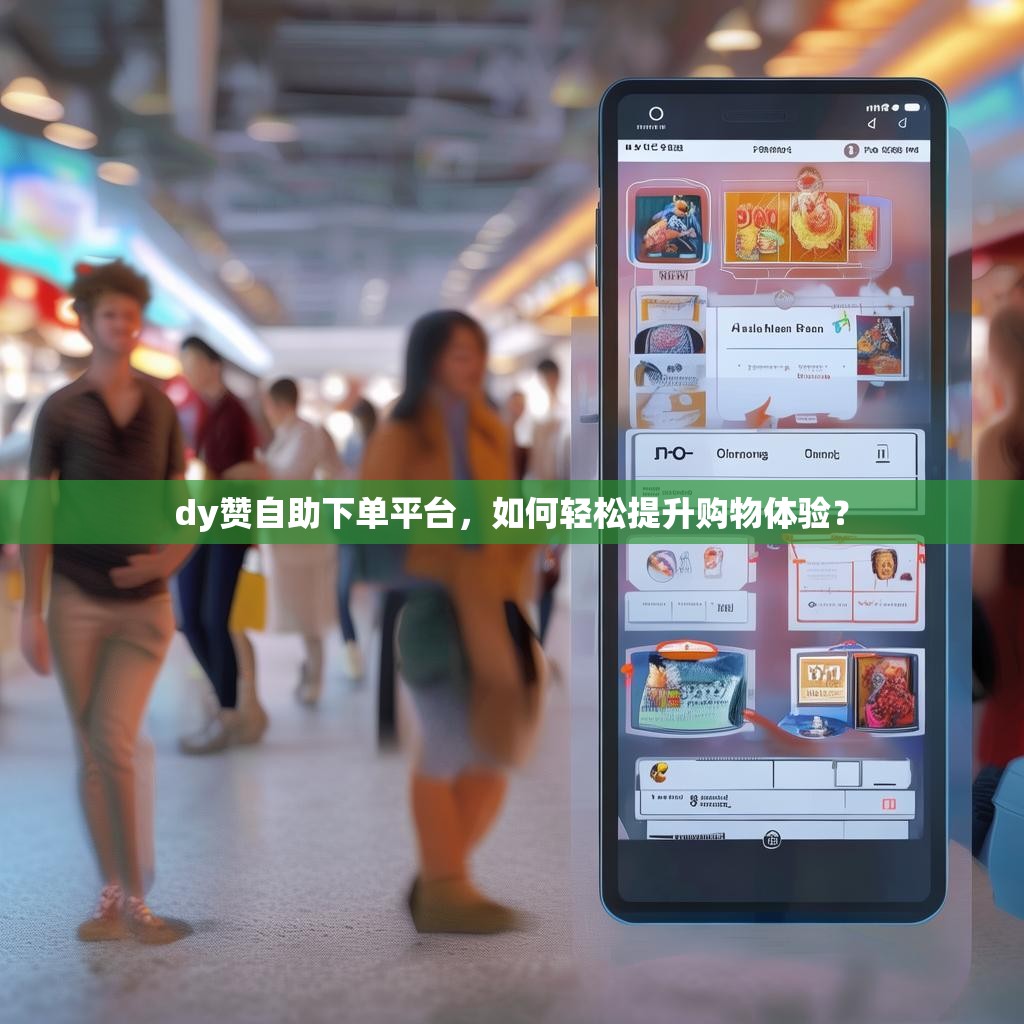 dy赞自助下单平台,如何轻松提升购物体验?