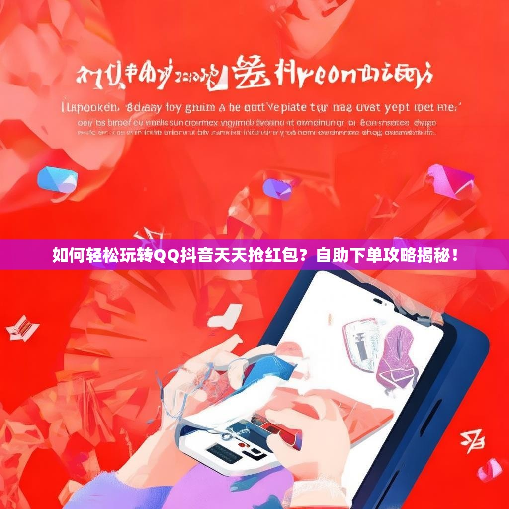 如何轻松玩转QQ抖音天天抢红包?自助下单攻略揭秘!