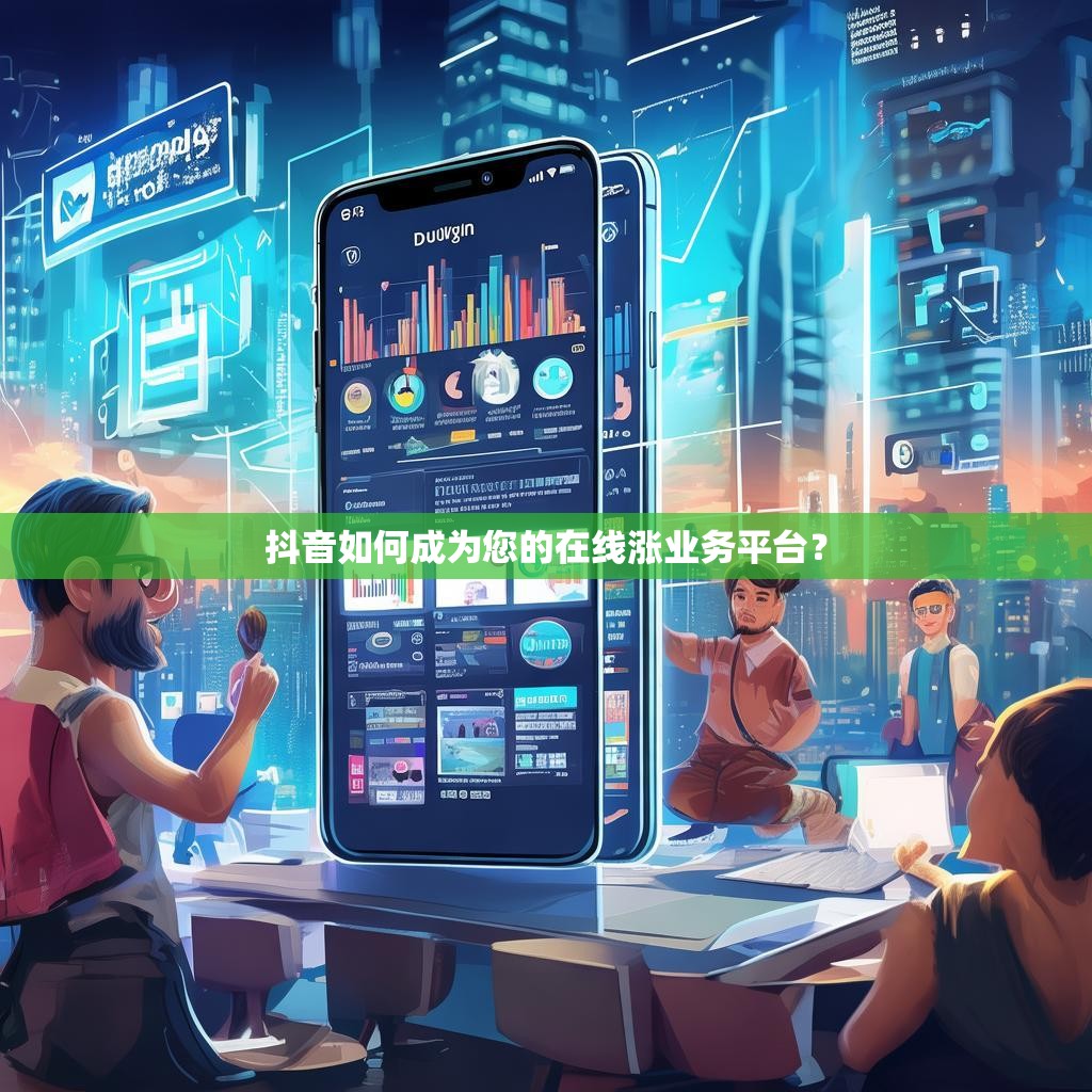抖音如何成为您的在线涨业务平台?