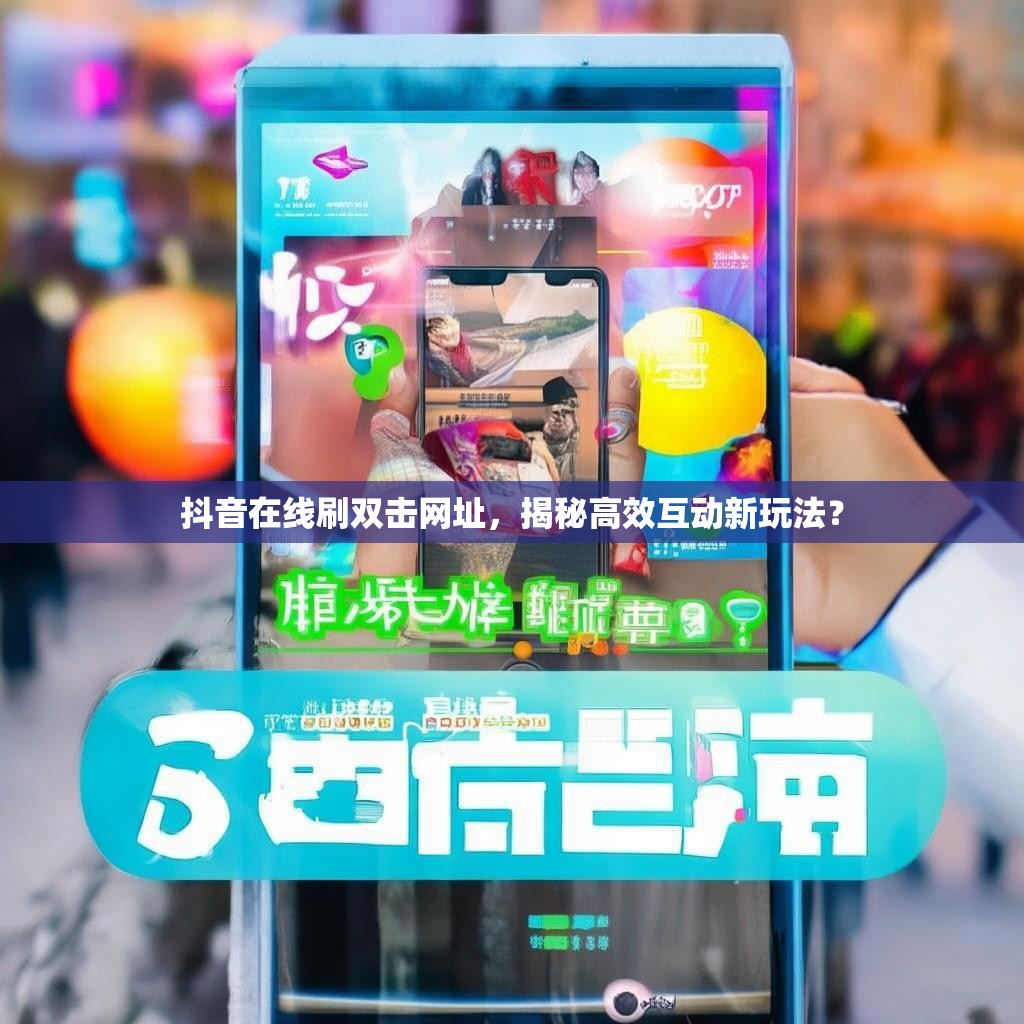 抖音在线刷双击网址,揭秘高效互动新玩法?