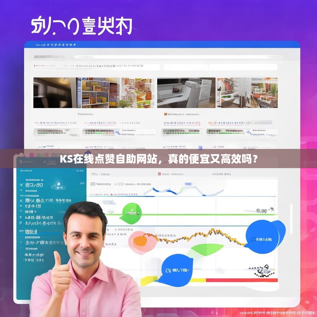 KS在线点赞自助网站,真的便宜又高效吗?