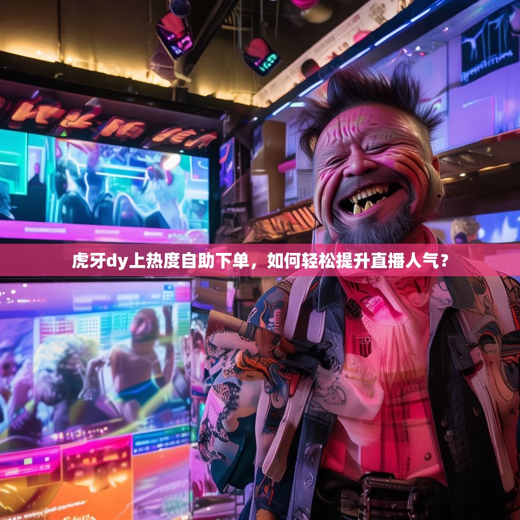 虎牙dy上热度自助下单,如何轻松提升直播人气?