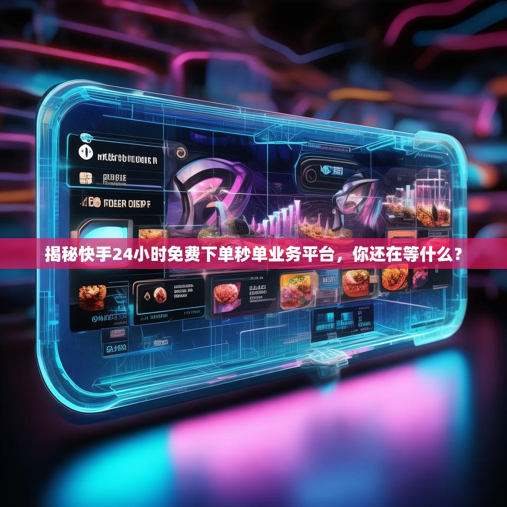 揭秘快手24小时免费下单秒单业务平台,你还在等什么?