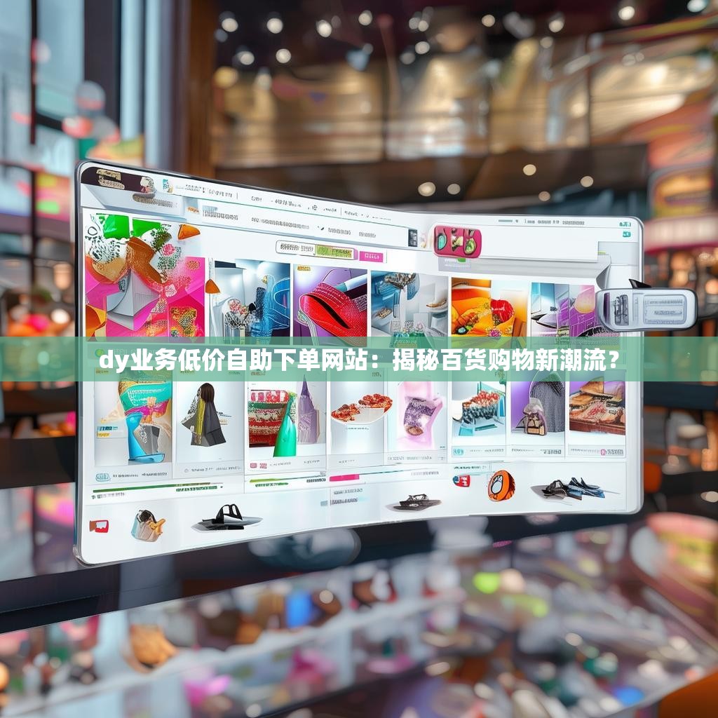 dy业务低价自助下单网站:揭秘百货购物新潮流?
