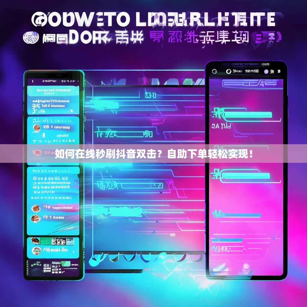 如何在线秒刷抖音双击?自助下单轻松实现!