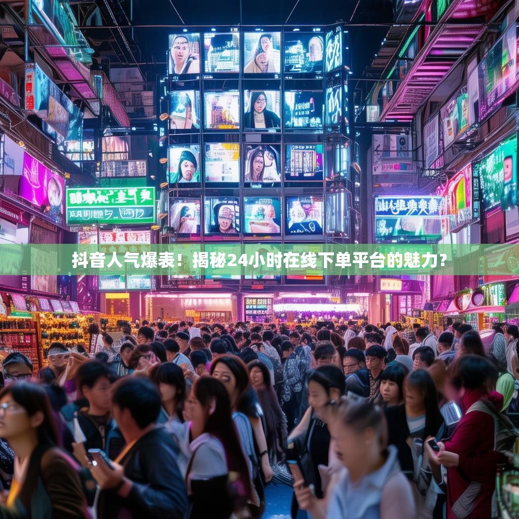 抖音人气爆表!揭秘24小时在线下单平台的魅力?