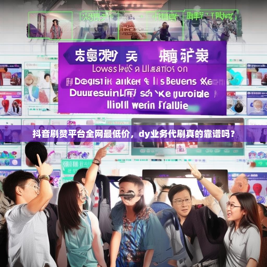 抖音刷赞平台全网最低价,dy业务代刷真的靠谱吗?