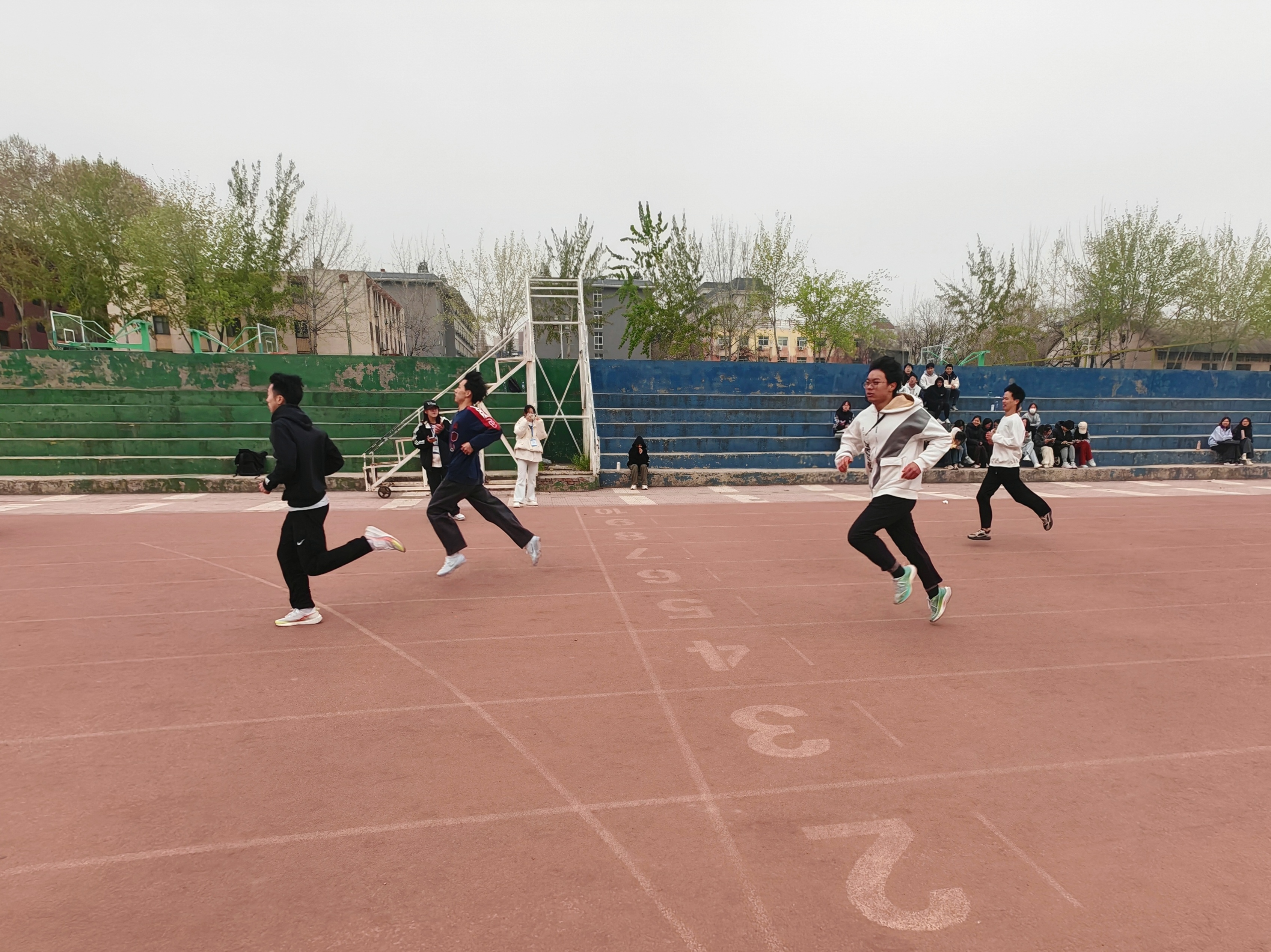 学院2025年春季运动会精彩瞬间,速度与激情的青春盛宴